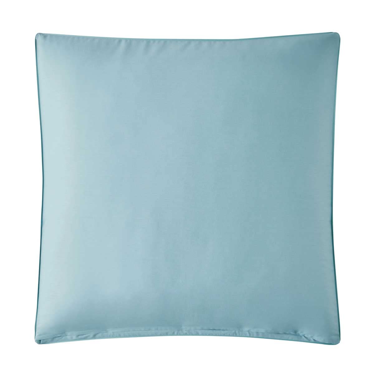 Essix Taie d'oreiller en Percale de Coton, sous l'océan, 65x65 cm, Bleu Clair