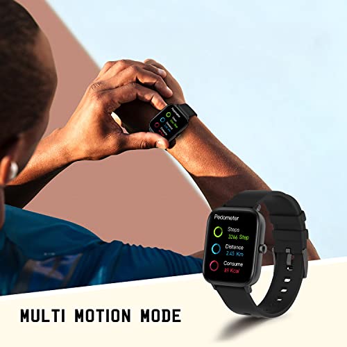 Misirun Smart Watch For Men, 1.7'' Hd Screen Smart Watches With Bluetooth For Calling, Sleep And Heart Rate Monitor, Music Playing, Multi-Sport Mode Compatible With Iphone And Android Phones #TOP2