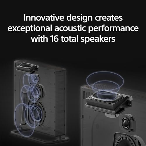 Sony BRAVIA Theater Quad 16-Speaker Home Theater Audio System with 4 Wireless Speakers, 360 Spatial Sound Mapping, Dolby Atmos/DTS:X Support, Room Calibration (HT-A9M2) by Sony - Image 5