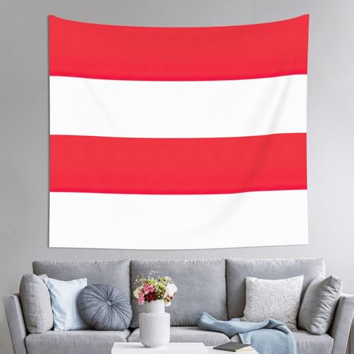 Tapisserie drapeau indonésien EdWal 152x130cm grand format pour décoration murale de chambre