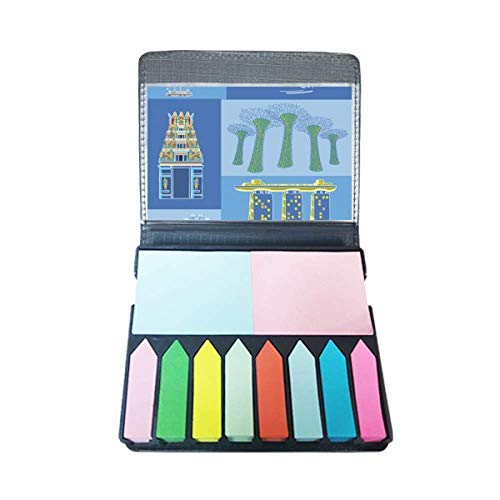 Marqueur de page autocollante transparent Singapore pour indexer vos classeurs de bureau