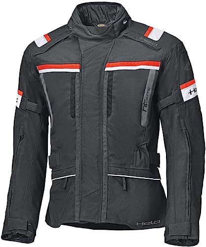 Held Tourino Top Motorrad-Jacke Herren Schwarz-Rot L
