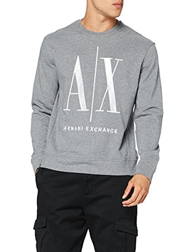 Armani Exchange Men's Icon Project Embroidered Pullover Sweatshirt