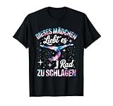 Dieses Mädchen Liebt Es Rad Zu Schlagen Radschlag T-Shirt