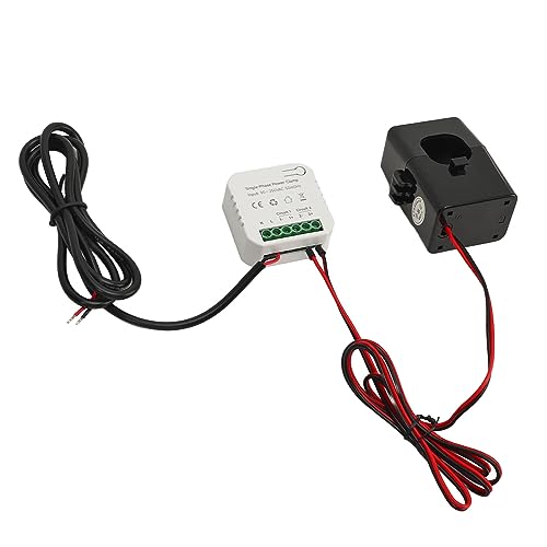 Monitor de Eletricidade, Braçadeira de Alta Precisão 200A Atualização Rápida de Dados AC90-250V Medi