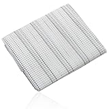 Knüpfhaken aus Leinwand, Netz-Leinwandblätter, leeres Teppich-Hakennetz, DIY-Netz-Leinwandblatt,Leere Teppichhaken mit Netz,Mehrzweck-Teppich-Hakennetz Für Stickerei(50 * 100cm)