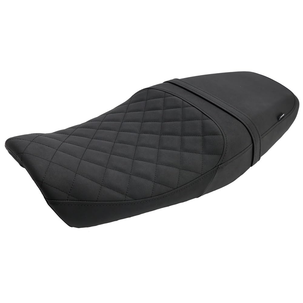 Asiento cojín delantero y trasero Gb350S acabado negro premium 8