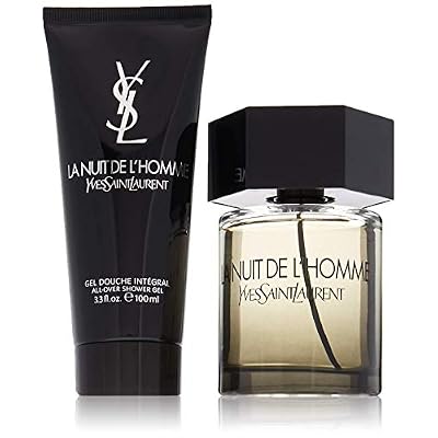YSL La Nuit L'Homme Set (3.3 Eau de Toilette Spray, 3.3 Shower Gel) Combo