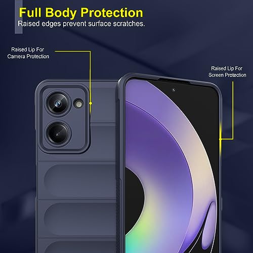 Image of amazon basics Back Case Cover for Vivo Y18e | Compatible for Vivo Y18e Back Cover | Liquid Silicon Magic Case with Camera Protection | Sapphire