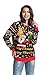 Produktbild Damen Weihnachtspullover Lustig Unisex Hässliche Pulli Strickpullover Ugly Weihnachtspulli mit weihnachtlichen Motiven für Damen Herren Weihnachtsparty, M, Rentier Felsen