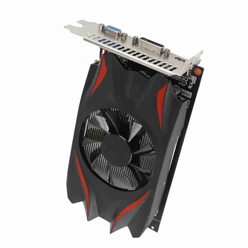 Scheda Grafica 1050, Scheda Grafica GPU DDR5 128 Bit PCI Express 2.0 16X da 2 GB per Giochi per PC, Scheda Video per PC con Ventola di Raffreddamento, Supporto DirectX 12 - Scheda video - Immagine 7