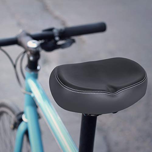 CestMall Sella per bici imbottita, PU senza naso