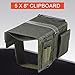 Fullhawl Reversible Kneeboard Pilot Classic Clipboard & Pen Holder Kneeboard Aviation for Professional Pilots, General Aviation (Army Green)