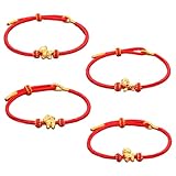 Comfort di vestibilità regolabile: realizzati con un design a corda regolabile, questi braccialetti intrecciati adattano comodamente sia ai polsi che alle caviglie, garantendo una vestibilità aderente ma flessibile per donne e uomini