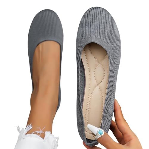 Platform Loafers for Women Wide Feet Ballet Flats Comfortable Round Toe Work Ladies Wedding Slip On Dressy Shoes3