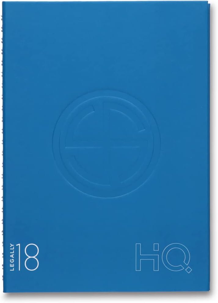 Sponsored Ad - Legally 18 Series Case Bound Notebook | Wiro | 14.8 cm X 21 cm | 192 Pages