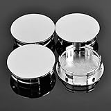 4pc 65mm/59mm Car Wheel Center Hub Caps for 2M5Z-1130-AA F-150 Mustang Focus Silver