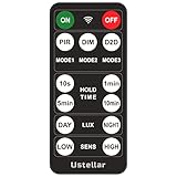 Remote for Ustellar 55W 100W Montion Sensor Flood Light