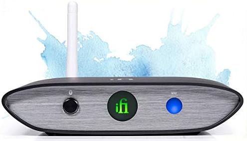 iFi ZEN Blue V2 - HiFi Bluetooth 5.0 Streamer Receiver Desktop DAC for Streaming Music to any powered speaker, A/V Receiver, Amplifier - Outputs - Optical/Coaxial/SPDIF/BRCA/4.4 Balanced (UK Version)