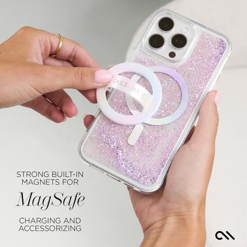 Image of Case-Mate Soap Bubble iPhone 16 Pro Case - Iridescent Waterfall
