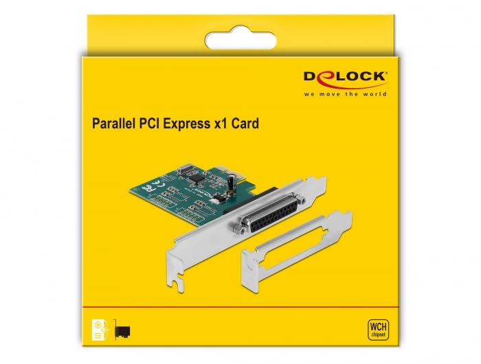 Carte d'extension parallèle DeLOCK 90412 adaptateur d'interface interne de rechange