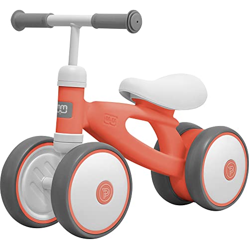 JTC バランスキッズバイク コーラル ペダルなし 三輪車 倒れにくい設計 【1歳半〜4歳頃まで対象】 PL保険加入