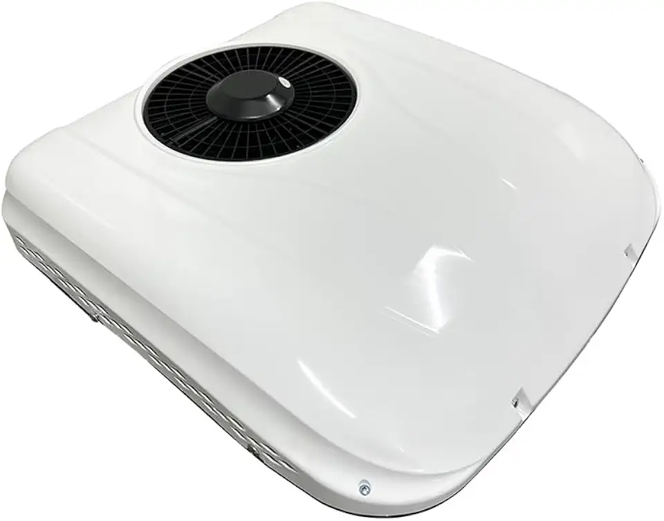 12V DC RV Teto Ar Condicionado Calor e Frio Teto Elétrico AC 13500BTU Unidade RV para Caminhão RV Barco Automotivo Trailer de Viagem
