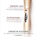 3 PAGEN® Lockenbürste elektrisch, Lockenstab - Haar-Styler für Volumen, Locken und Wellen, geeignet für alle Haarlängen, Bronze-Schwarz, inkl. Ein-/Ausschalter mit LED-Anzeige, Kunststoff