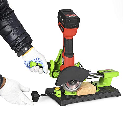 Angle grinder stand grinder holder cutter support cast iron base compatible for 4.5"inch Angle