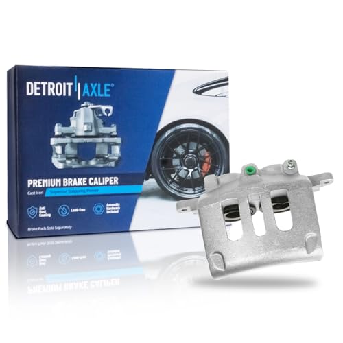 Detroit Axle - Front Right Brake Caliper for 2003 2004 2005 Lincoln Aviator [Dual Piston; Casting No. 262506], Passenger Side Disc Brake Caliper Assembly Replacement