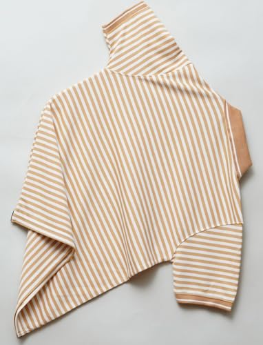 Image of Mack Jonney Men's Striped Cotton Rich Collar Neck T Shirt | Collar Tshirts | Half Sleeves | Striped-Regular Fit-MM423-nw