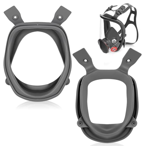 Joyfolk 2 Pcs Rubber Ring for Full Facepieces Compatible with 6000 Series Respiratory Protection, Compatible with 6800/37004 Respiratory Protect Cover Replacement Part