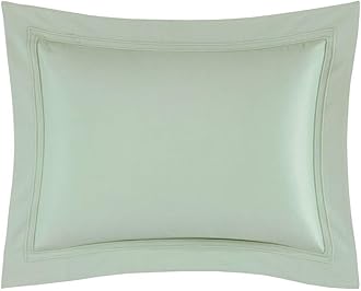 Yves Delorme Triomphe Verones Boudoir 12 x 17 in Sham - Extra Soft and Warm Luxury Sheets, 100% Natural Organic French Bed Linens - Breathable and Durable