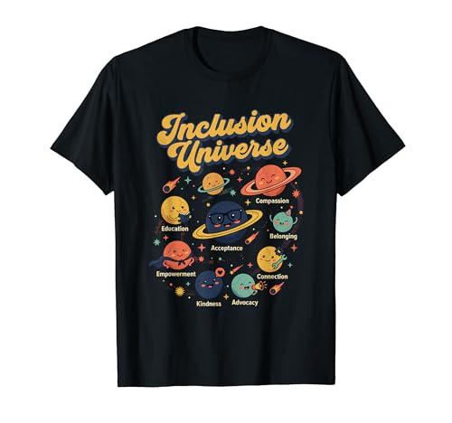 Inclusion Universe Planet Space Awareness Graphic T�V���c