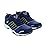 Navy Blue - Parrot Green