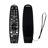 Replacement for LG Magic Voice Remote Control for 2017-2022 Smart TV, MR22GA MR21GA MR20GA MR19BA AKB75855501 Magic Remote with Voice and Pointer Function (1 LG Remote +1 Black Covercase)