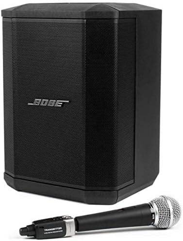 Bluetooth S1 Pro Multi-Position PA System (with Battery) Bundle with UC1S Vocal Microphone and U3 Digital Wireless Plug-On System
