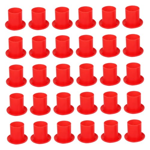 Varillas de refuerzo seguras en reformas del hogar usando tapas rojas POPETPOP de obra