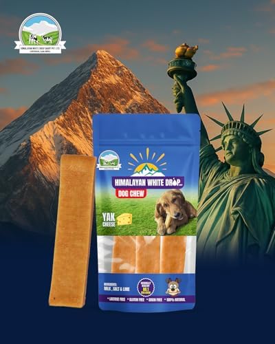 Himalayan White Drop Yak Cheese Dog Chew, 100% Natural - 5