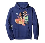 Pocahontas assis dans des fleurs Une illustration montre Pocahontas assis parmi des fleurs