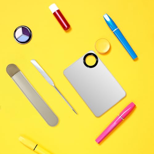 Korean Makeup Spatula Set, Professional Stainless Steel Makeup Spatula With Foundation Palette,Picasso Foundation Makeup stick Set - Image 5