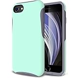 TEAM LUXURY iPhone SE 2020 Case & iPhone 7 Case & iPhone 8 Case [Trinity Series] Shockproof Rugged...