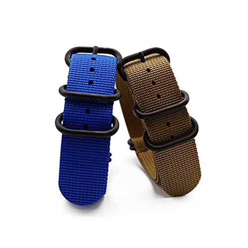 Bracelet de montre en nylon de 22mm pour remplacer une sangle usée - 4