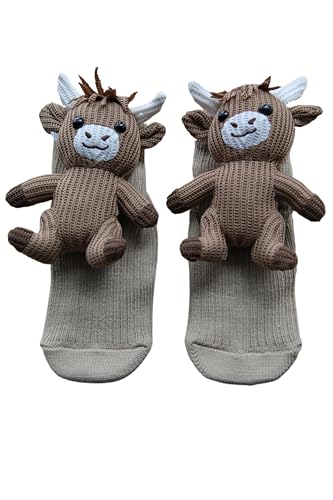 Image of Kid's 3D Animal Anti Slip Floor Socks | Cute, Creative Gifts，Hugging Design,Fun Holiday Gift
