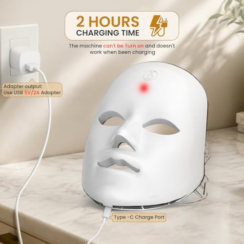 Red Light Mask DROPS TO (white only) - image 4