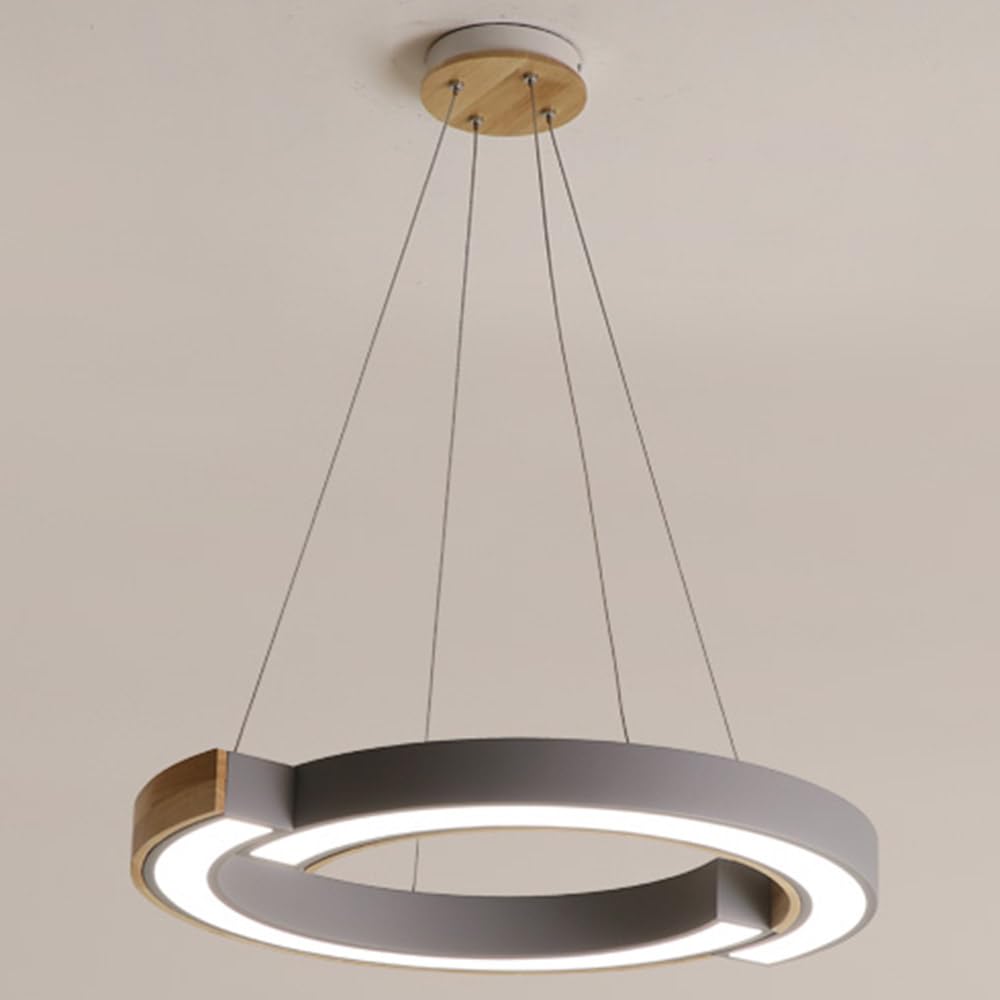 Lustre LED moderne 36W : illuminez votre cuisine sombre avec ce luminaire suspendu minimaliste