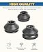 UBOG 6PCS Ball Joint Boot,Car Accessories Rubber Joint,Dust Boots Cover,Turn To Rod Arm Ball Joint Head Dust Protection Rubber Cover,Ball Joint Rubber Dust Boot Covers,Suitable to Most Vehicles