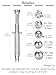 QWALIT Piercing Assistant Tool Piercing Jewelry Ball Grabber Septum Ball Screw Tool for Changing Jewelry Piercings Screw on Tools Silver 16g Labret Lip Earring Balls Replacement Tools Piercings Holder