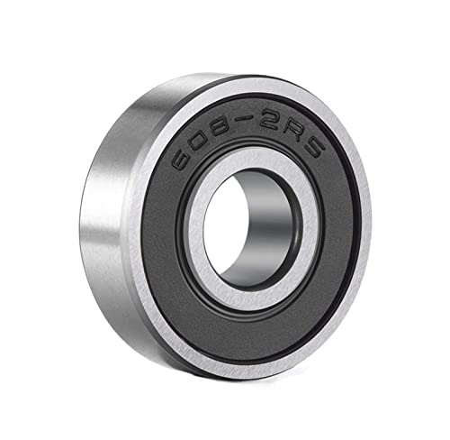Roulement à billes rechange for roues skateboard et scooter acier ABEC-5 608 2RS