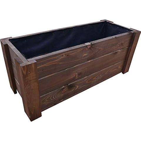 Macetero de madera FKL DESIGN Home Deco D24 (palisandro) Cover